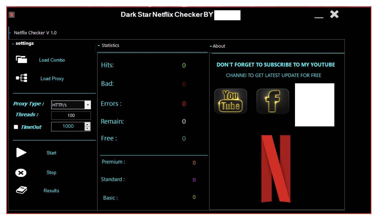 Netflix Account Checker