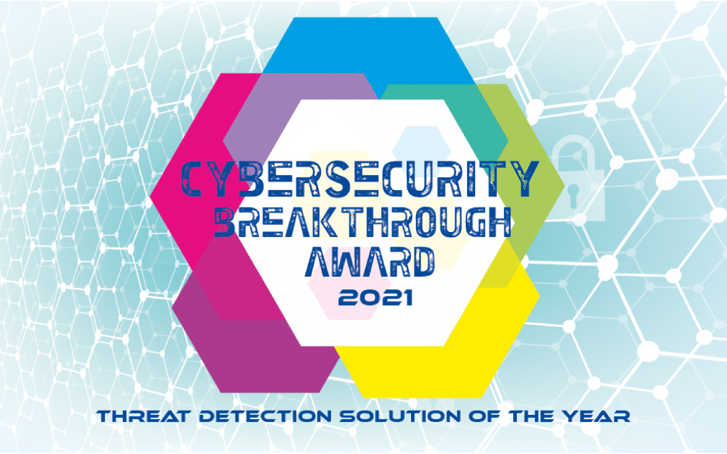 Cybersecurity Breakthrough Award 2021