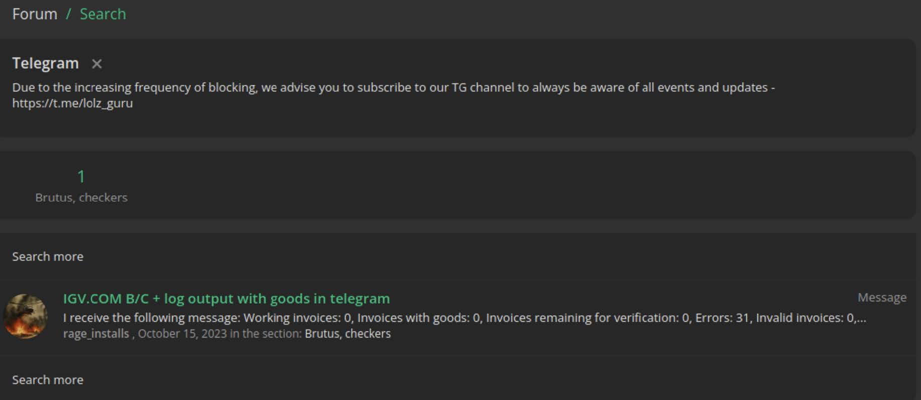 The actor “rage_installs” – associated with the traffer team