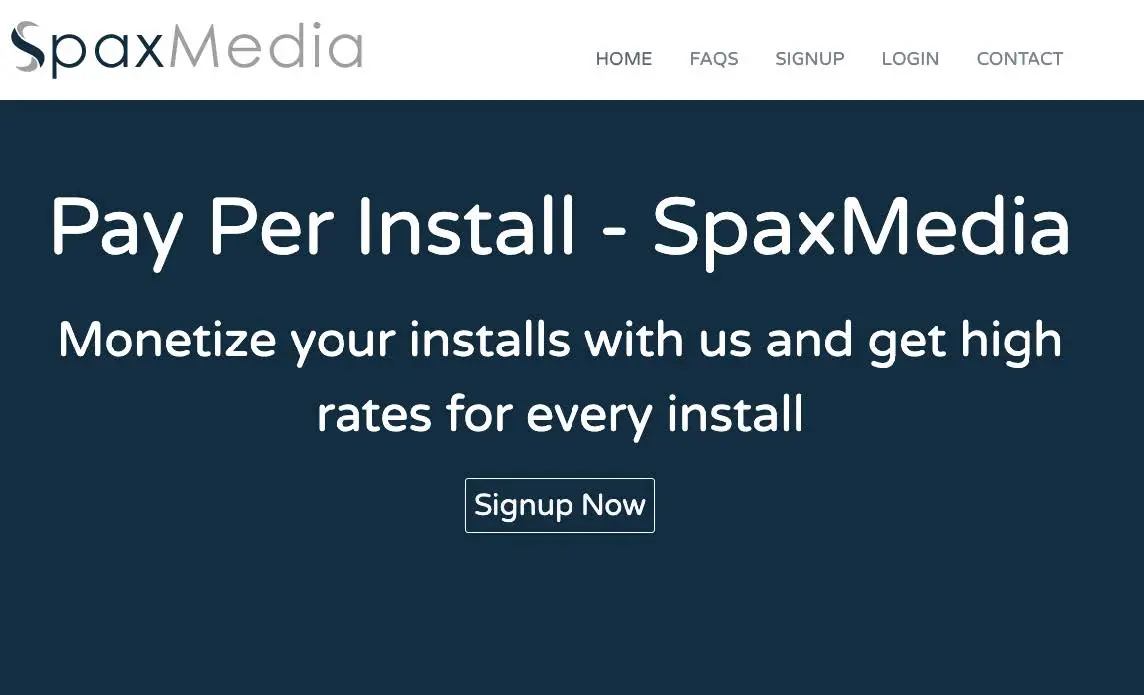 SpaxMedia homepage