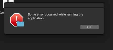 Image 3: The fake error window thrown up by Atomic at the end of its run-through.