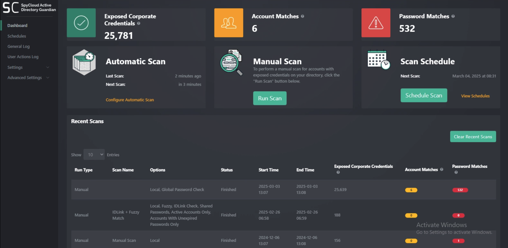 SpyCloud ADG Screenshot